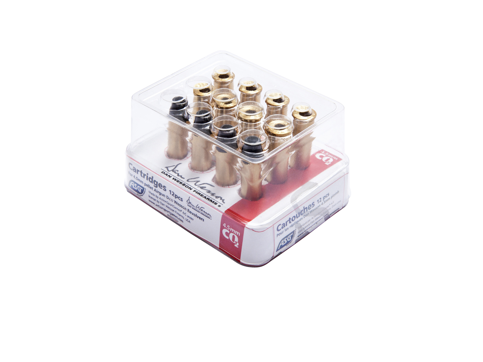 Картриджи 4,5mm пулевые для DW, коробка на 12 шт.