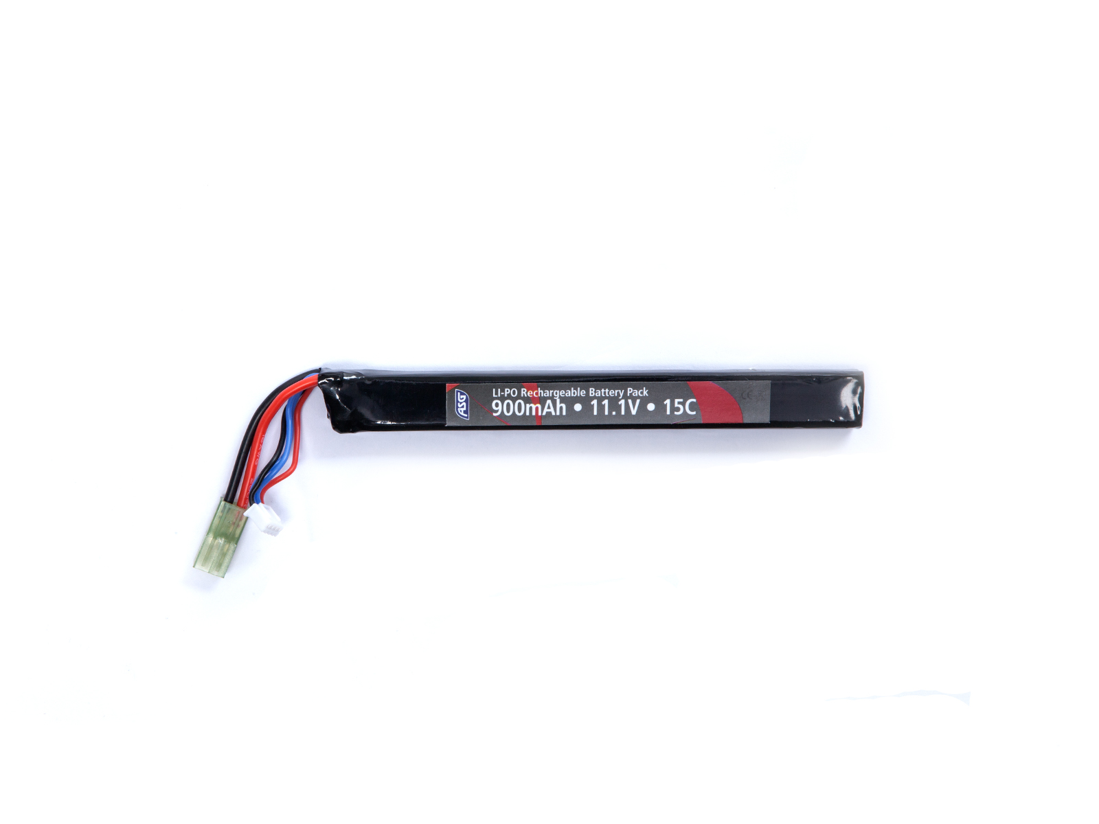 Battery, 11,1V 900 mAh, LI-PO, single stick