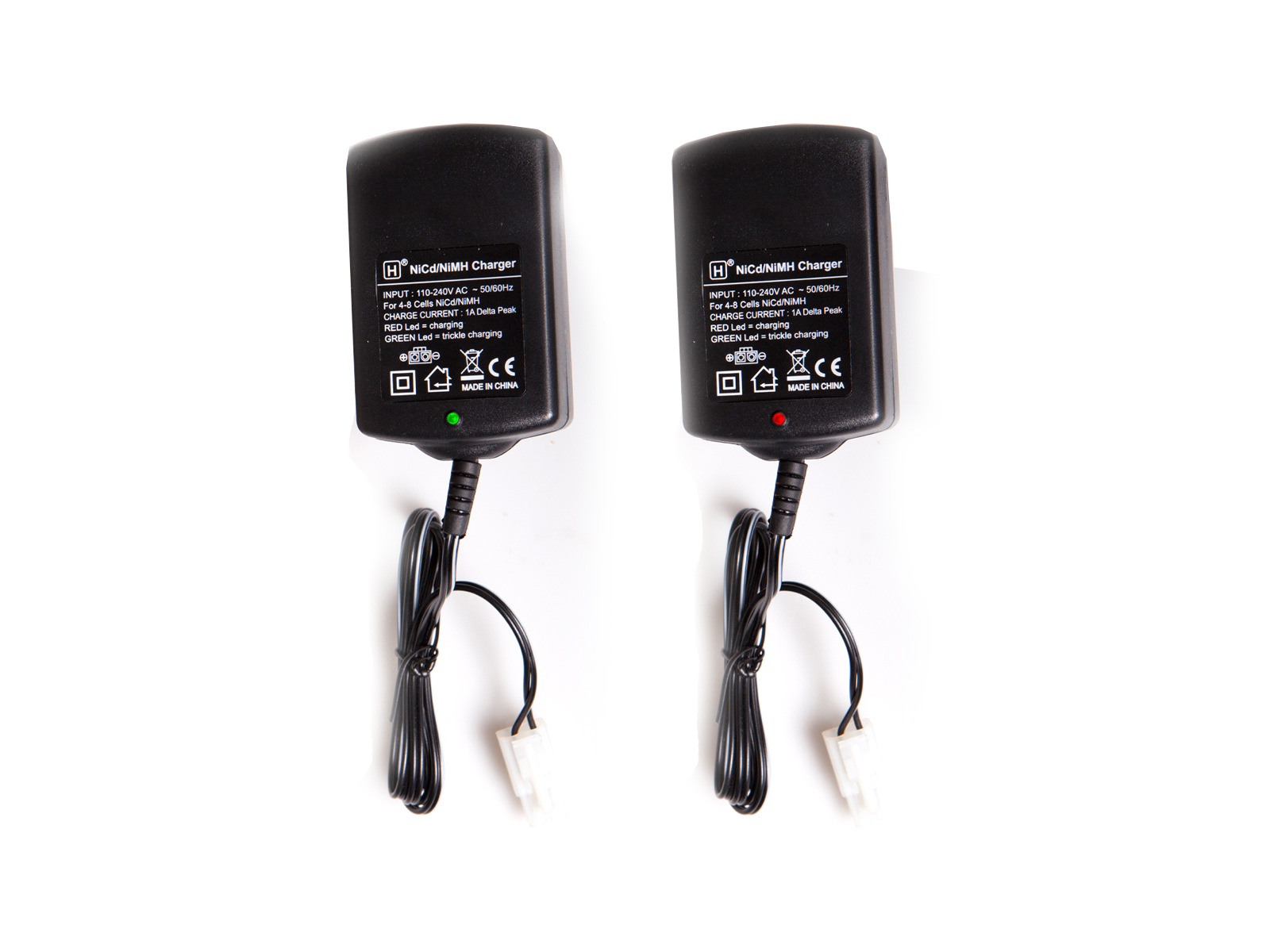 Auto-stop charger for 4-8 cells, 1000 mA, UK-version