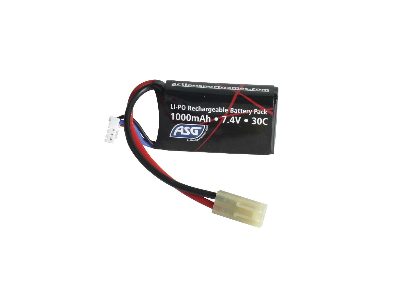 7,4V Battery, 1000 mAh, LI-PO