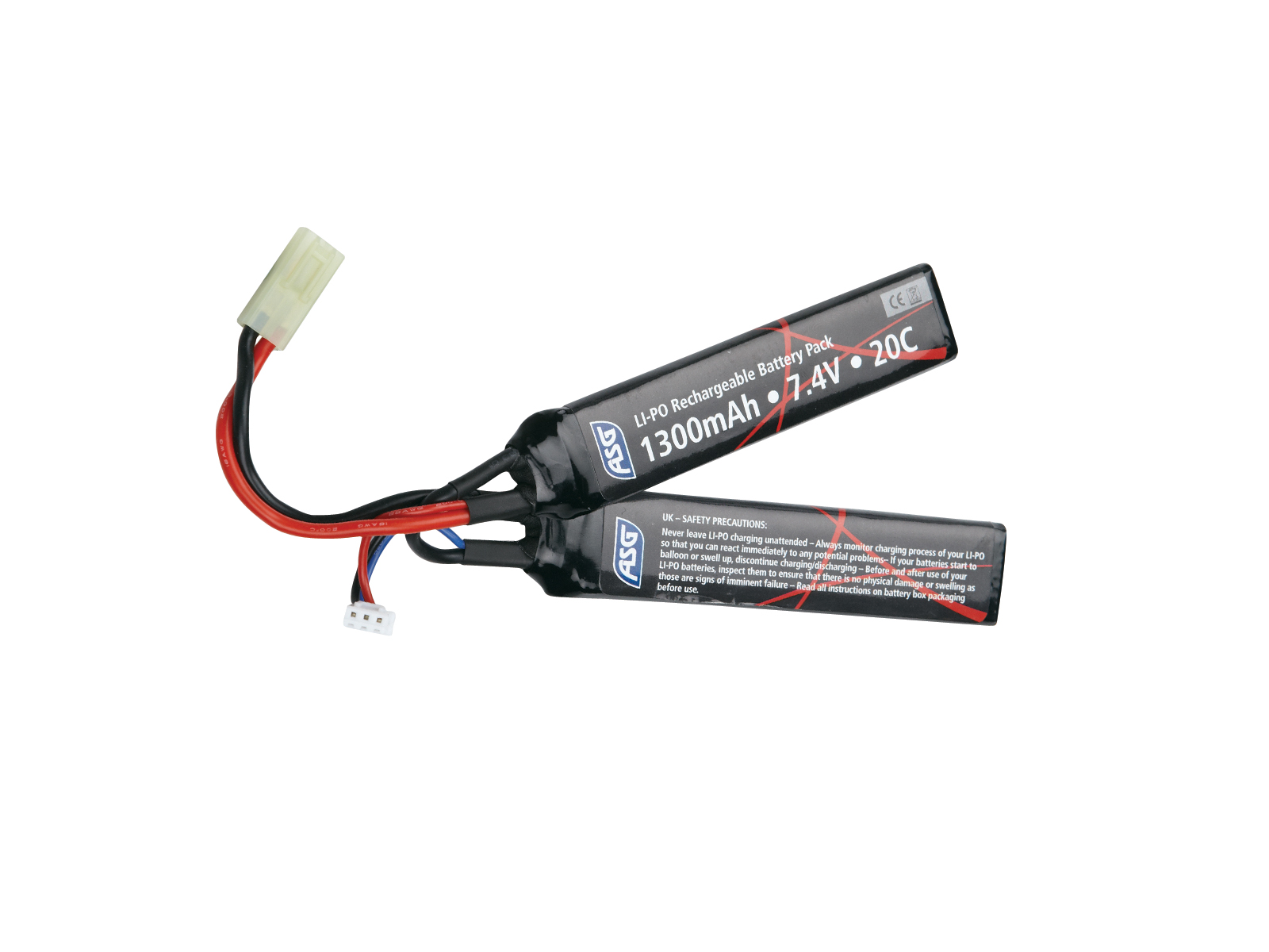 7,4V LI-PO Battery 1300 mAh