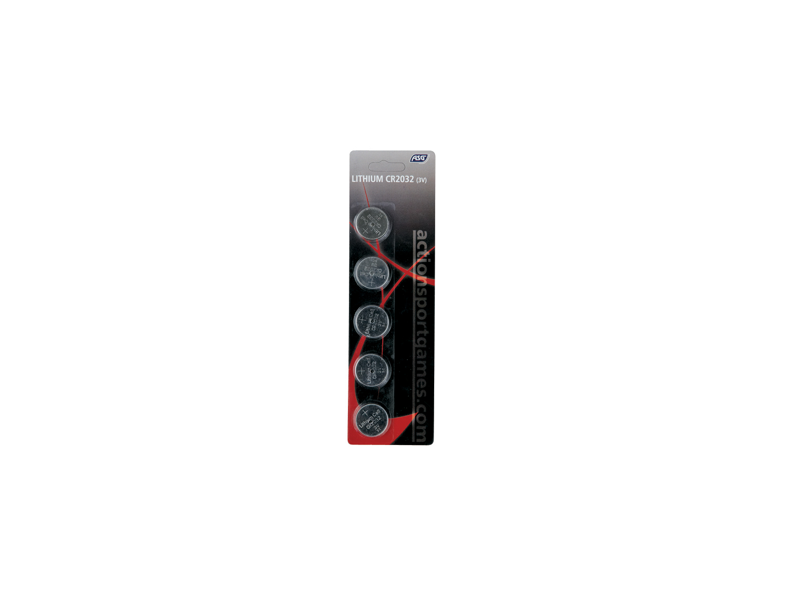 3V Lithium Battery, CR2032, 5 pcs.