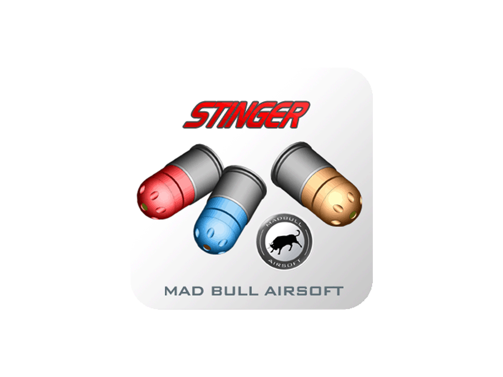 Stinger 3 pcs. 24 rds BB Airsoft grenade