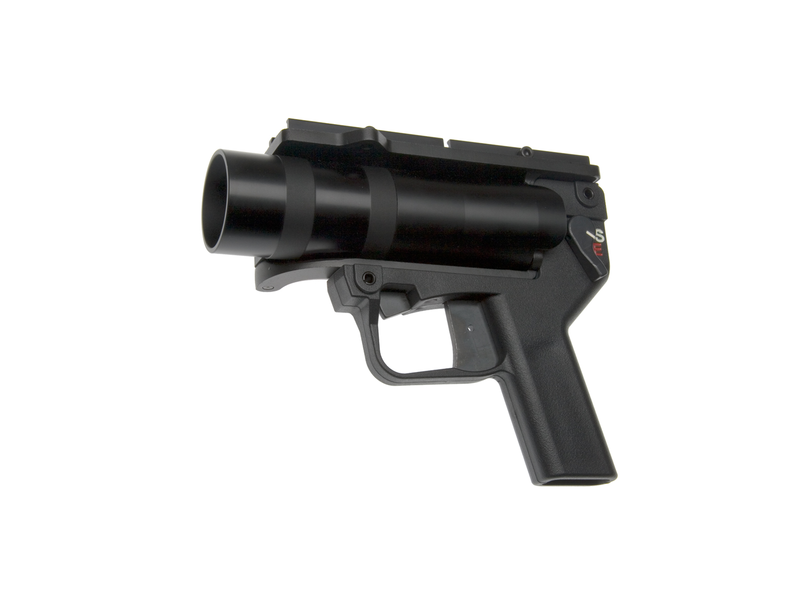 Grenade launcher pistol, R.I.S mountable